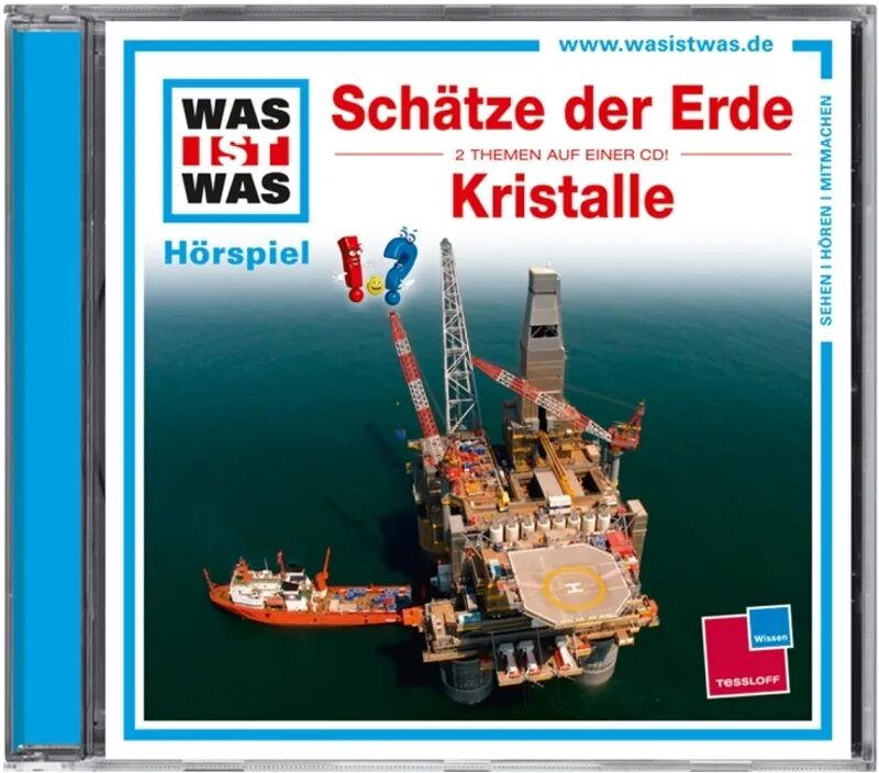 Tessloff WAS IST WAS Hörspiel: Schätze der Erde / Kristalle, 1 Audio-CD