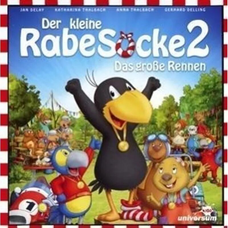 LEONINE Distribution Der kleine Rabe Socke - Das große Rennen, 1 Audio-CD