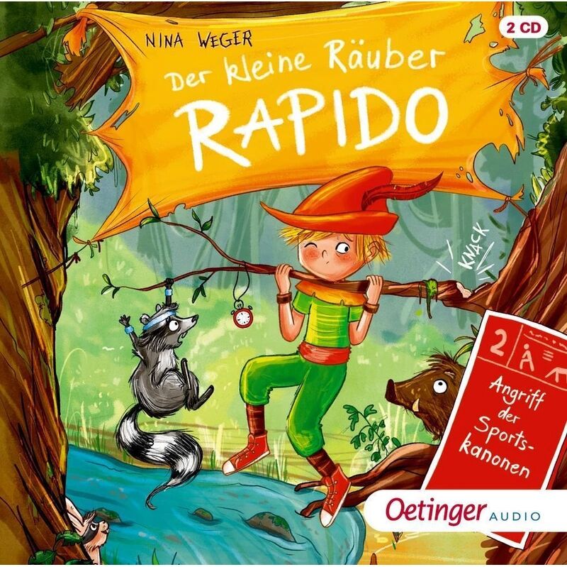 Oetinger Media Der kleine Räuber Rapido - 2 - Angriff der Sportskanonen