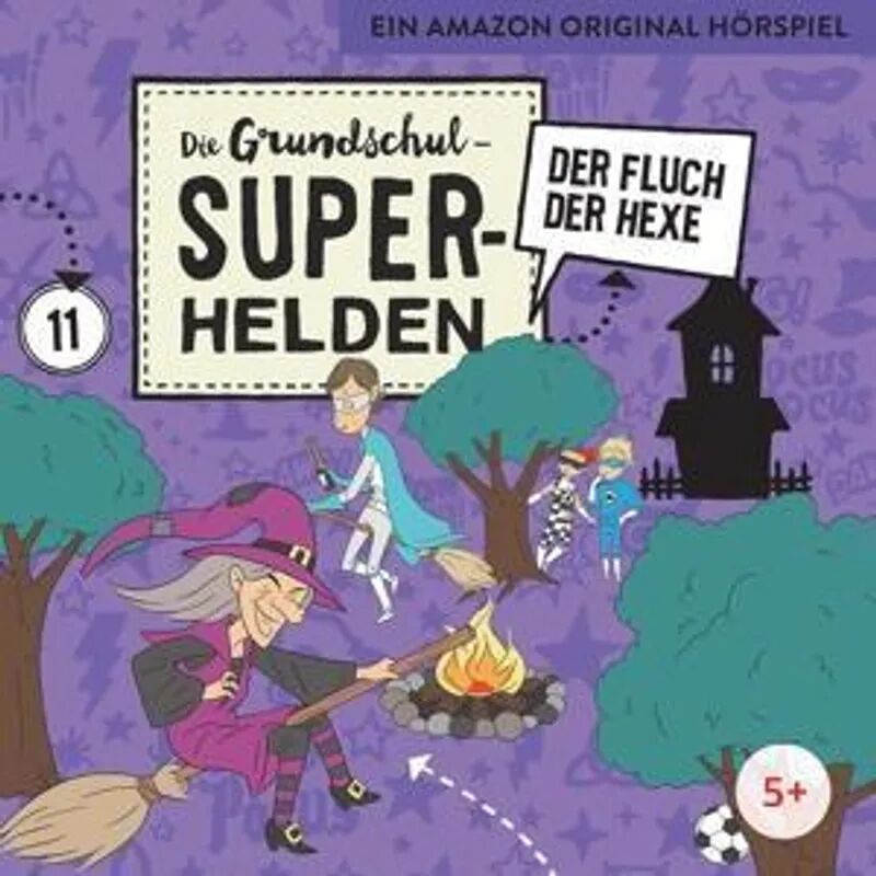 UNIVERSAL MUSIC Die Grundschul-Superhelden - Der Fluch der Hexe, 1 Audio-CD