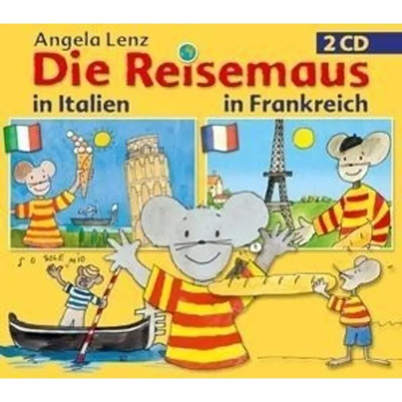 GOODTOGO Die Reisemaus: Italien & Frankreich, 2 Audio-CDs