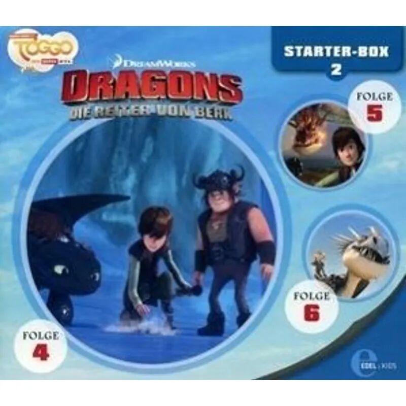 Edel Music & Entertainment CD / DVD Dragons - Die Reiter von Berk - Starter-Box, 3 Audio-CDs