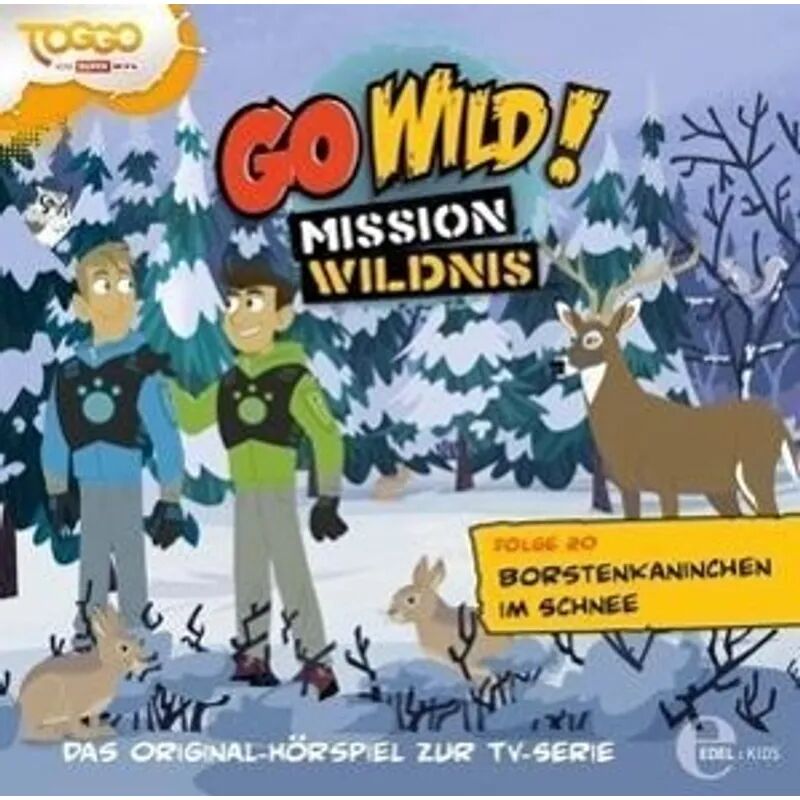 Edel Music & Entertainment CD / DVD Go Wild! - Mission Wildnis - Borstenkaninchen im Schnee, 1 Audio-CD