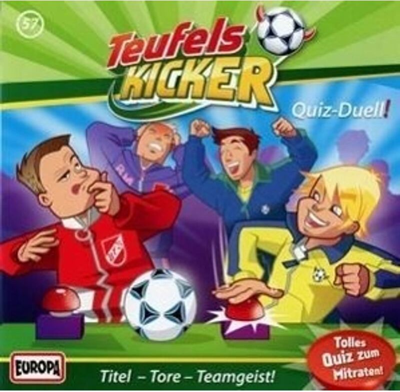 Sony Teufelskicker Hörspiel - 57 - Teufelskicker - Quiz-Derby!