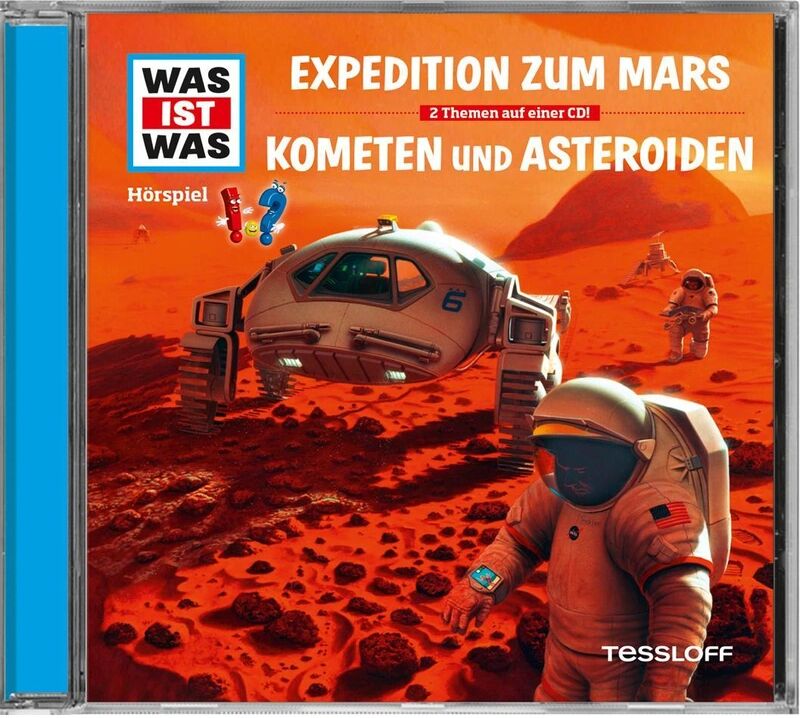 Tessloff WAS IST WAS Hörspiel: Expedition zum Mars / Kometen und Asteroiden, 1 Audio-CD