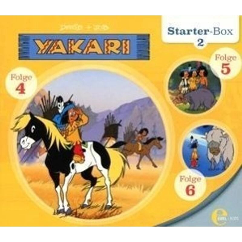Edel Music & Entertainment CD / DVD Yakari - Starter-Box (3 CDs)