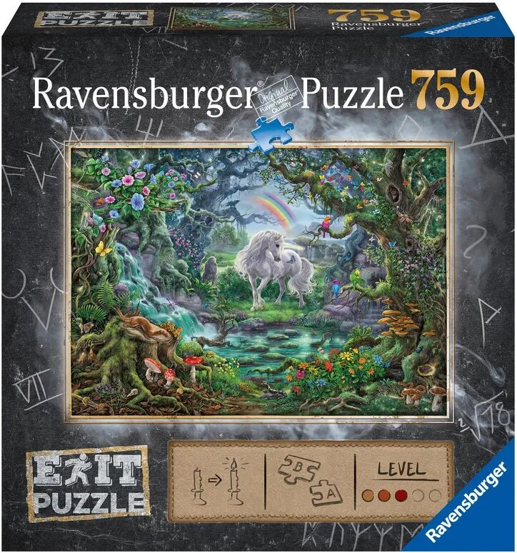 Ravensburger Verlag Rätsel-Puzzle EXIT KIDS – EINHORN 759-teilig