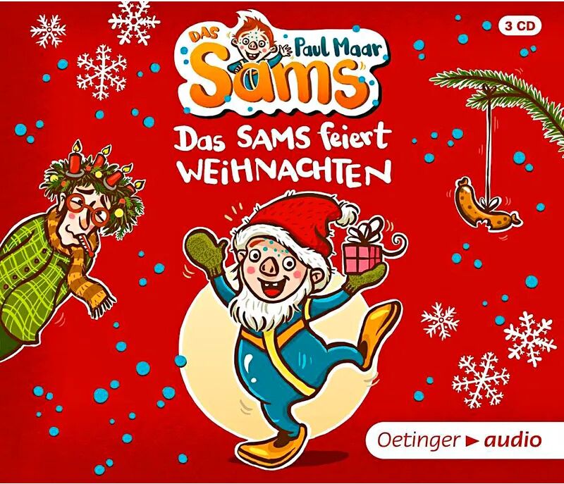 Oetinger Media Das Sams feiert Weihnachten, 3 CDs