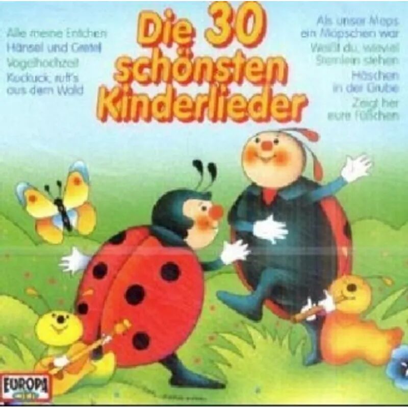 Sony Die 30 schönsten Kinderlieder, 1 Audio-CD