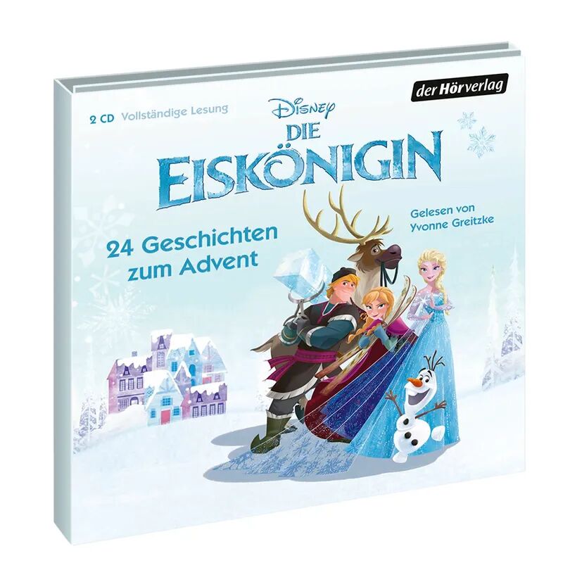 DHV Der HörVerlag Die Eiskönigin - 24 Geschichten zum Advent, 2 Audio-CD