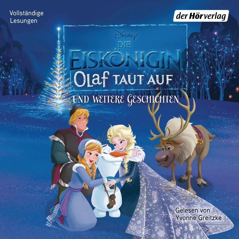 DHV Der HörVerlag Die Eiskönigin. Olaf taut auf und weitere Geschichten, 1 Audio-CD