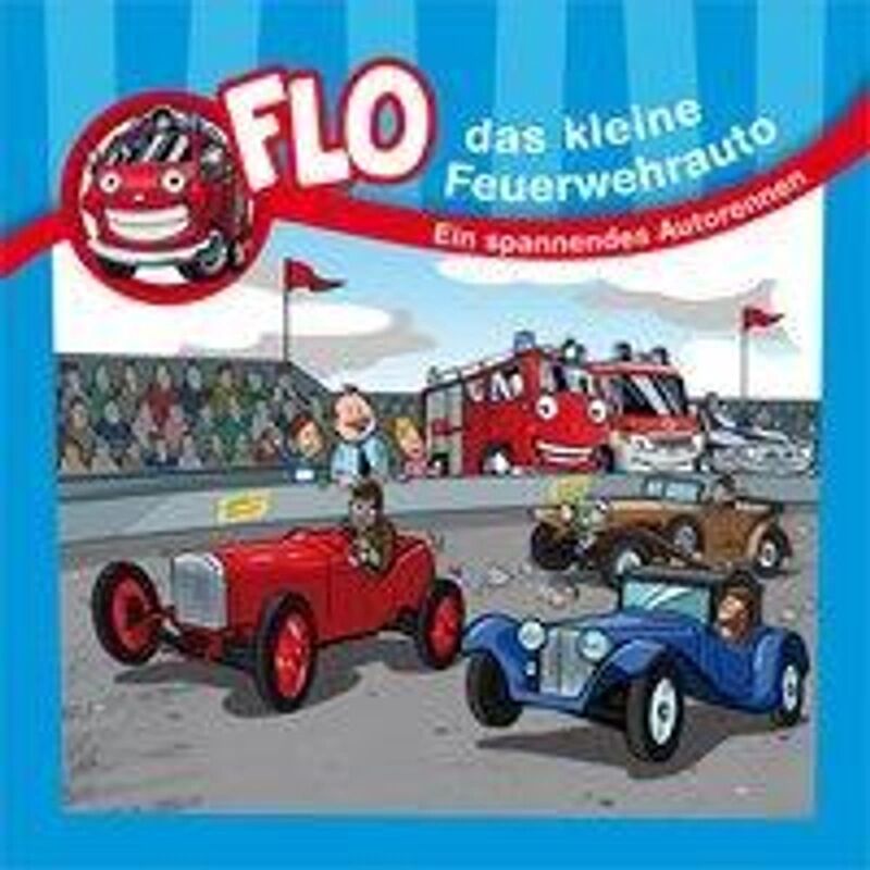 Gerth Medien Flo, das kleine Feuerwehrauto - Ein spannendes Autorennen