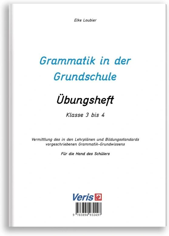 Veris Verlag Grammatik in der Grundschule - Übungsheft