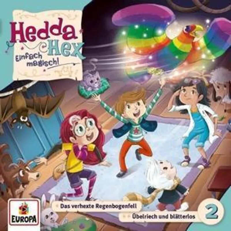 Miller Sonstiges Wortprogramm Hedda Hex - Das verhexte Regenbogenfell/Übelriech und blätterlos, 1 Audio-CD