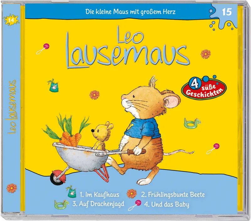 Kiddinx Media Leo Lausemaus - Im Kaufhaus, 1 Audio-CD