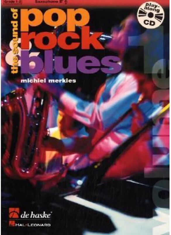 Hal Leonard The Sound of Pop, Rock & Blues, für Altsaxophon, m. Audio-CD