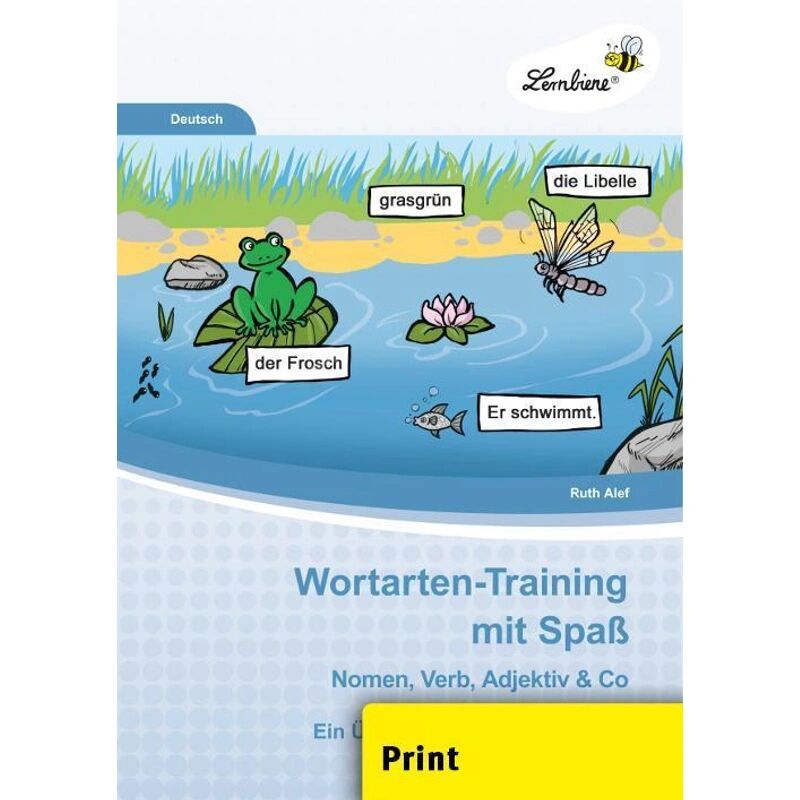 Lernbiene Verlag Wortarten-Training mit Spaß - Nomen, Verb, Adjektiv & Co