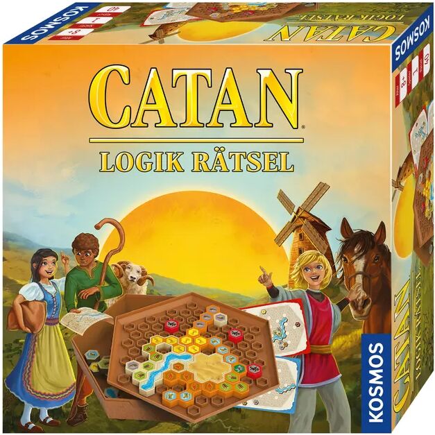 KOSMOS Gesellschaftsspiel CATAN - LOGIK RÄTSEL