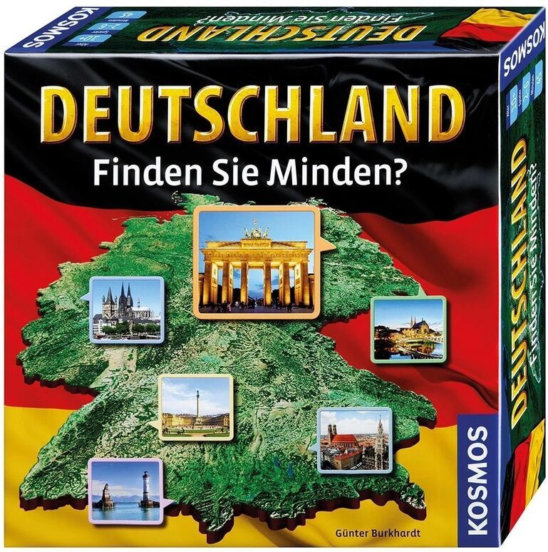 KOSMOS Gesellschaftsspiel – Deutschland - Finden Sie Minden?