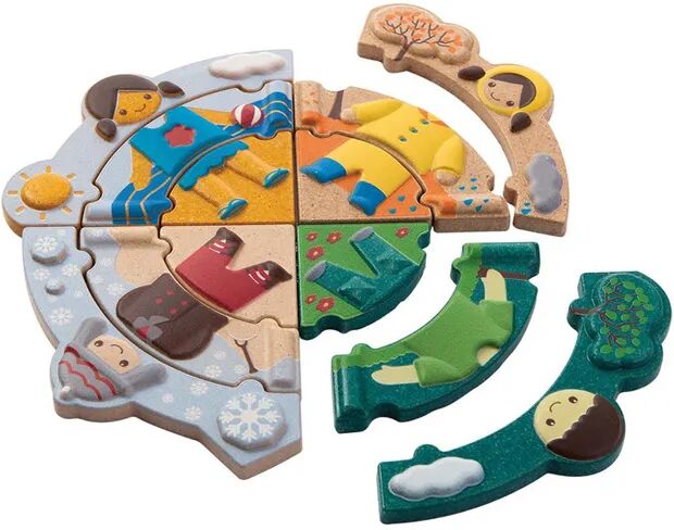 Plan Toys Lernspiel WETTEROUTFIT in bunt