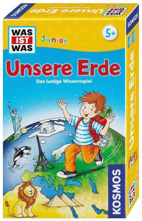 KOSMOS Quizspiel - WAS IST WAS Junior – Unsere Erde