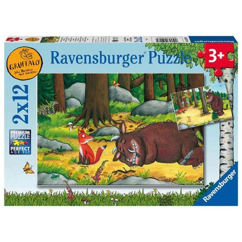 Ravensburger Verlag Ravensburger Kinderpuzzle - 05226 Grüffelo und die Tiere des Waldes - Puzzle für