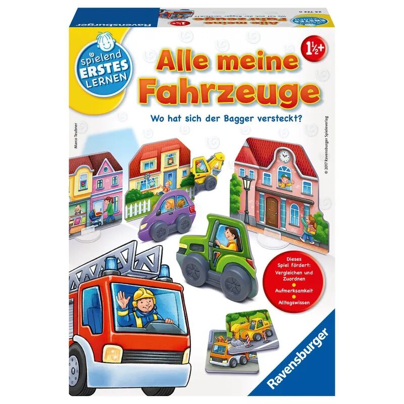 Ravensburger Verlag Spielend Erstes Lernen – Alle meine Fahrzeuge