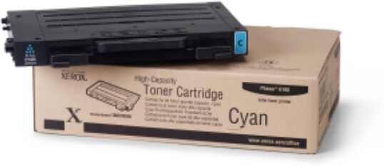 Xerox Original Xerox Phaser 6100 Toner (106 R 00680) cyan, 5.000 Seiten, 0,58 Rp pro Seite - ersetzt Tonerkartusche 106R00680 für Xerox Phaser6100