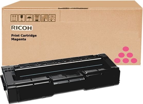 Ricoh Kompatibel zu NRG SP C 310 Toner (TYPE SPC 310 HE / 406350) magenta, 2.500 Seiten, 3,62 Rp pro Seite von Ricoh