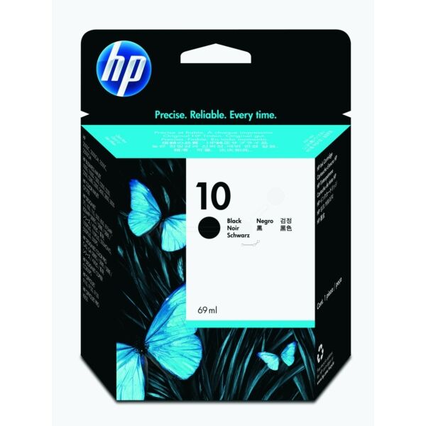 HP Original HP OfficeJet Pro K 850 Tintenpatrone (10 / C 4844 AE) schwarz, 2.200 Seiten, 2,02 Rp pro Seite, Inhalt: 69 ml