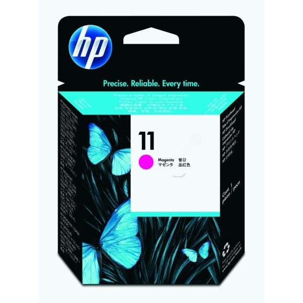HP Original HP Color InkJet 1700 D Tintenpatrone (11 / C 4812 A) magenta, Inhalt: 8 ml - ersetzt Druckerpatrone 11 / C4812A für HP Color InkJet 1700D