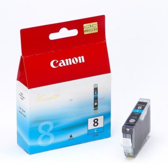 Canon Original Canon Pixma MX 850 Tintenpatrone (CLI-8 C / 0621 B 001) cyan, 420 Seiten, 2,68 Rp pro Seite, Inhalt: 13 ml