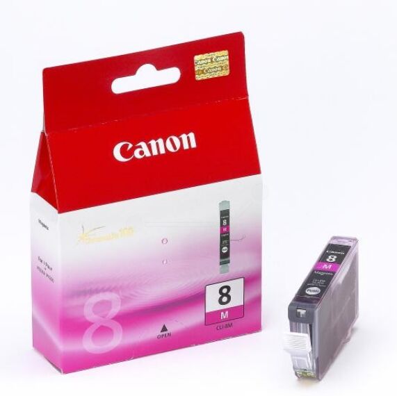 Canon Original Canon Pixma MP 600 Series Tintenpatrone (CLI-8 M / 0622 B 001) magenta, 478 Seiten, 2,63 Rp pro Seite, Inhalt: 13 ml