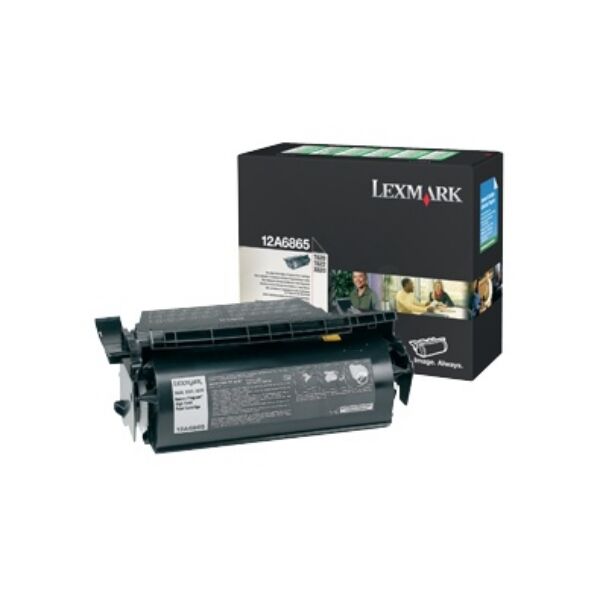 Lexmark Original Lexmark 4069-7XX Toner (12A6865) schwarz, 30.000 Seiten, 1,83 Rp pro Seite - ersetzt Tonerkartusche 12A6865 für Lexmark 40697XX