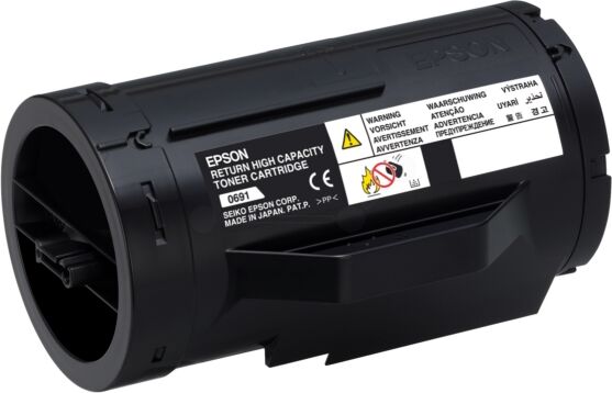 Epson Original Epson WorkForce AL-M 300 DN Toner (0691 / C 13 S0 50691) schwarz, 10.000 Seiten, 1,28 Rp pro Seite