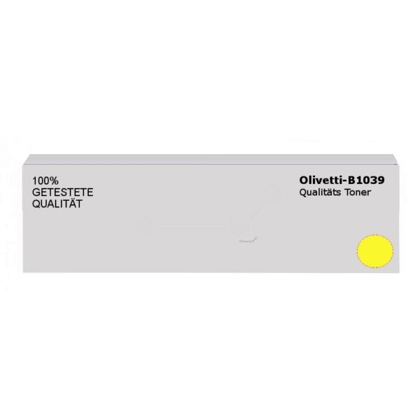 Olivetti Original Olivetti D-Color MF 362 Plus Toner (B1039) gelb, 25.000 Seiten, 0,5 Rp pro Seite