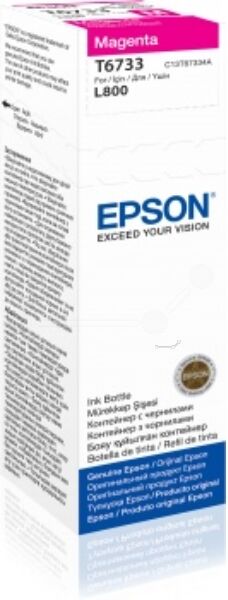 Epson Original Epson EcoTank L 850 Tintenpatrone (T6733 / C 13 T 67334A) magenta, Inhalt: 70 ml