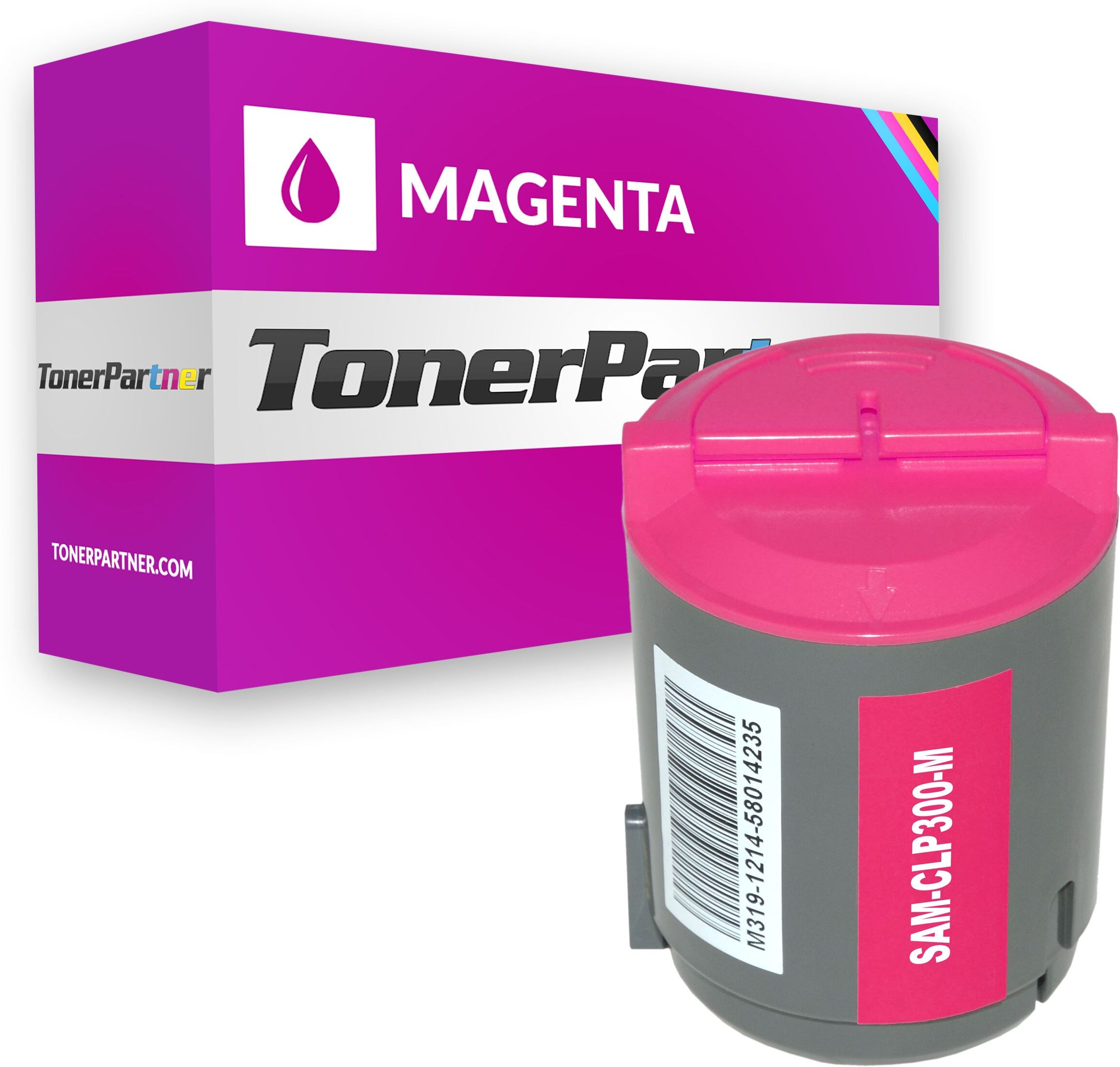 TonerPartner Kompatibel zu Samsung CLX-3160 FN Toner (CLP-M 300 A/ELS) magenta, 1.000 Seiten, 2,67 Rp pro Seite von TonerPartner