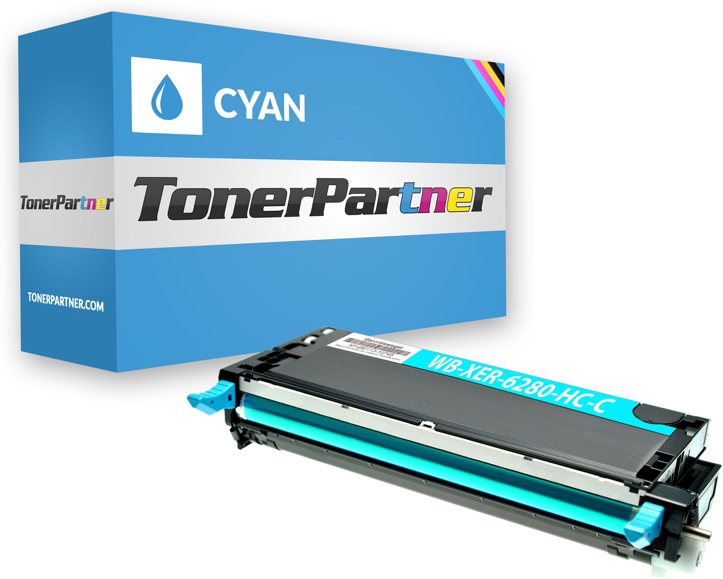 TonerPartner Kompatibel zu Xerox Phaser 6280 DNM Toner (106 R 01392) cyan, 5.900 Seiten, 2,16 Rp pro Seite von TonerPartner