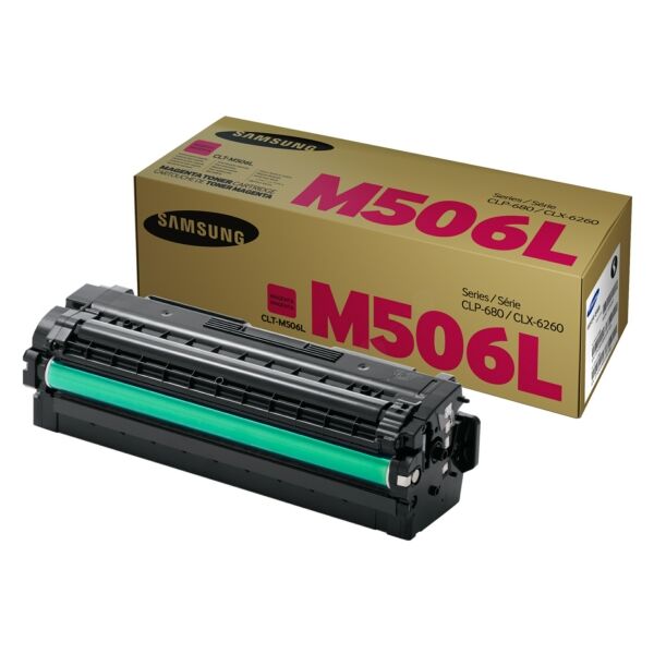 HP Kompatibel zu Samsung CLP-680 Toner (CLT-M506L / SU 305 A) magenta, 3.500 Seiten, 2,91 Rp pro Seite von HP