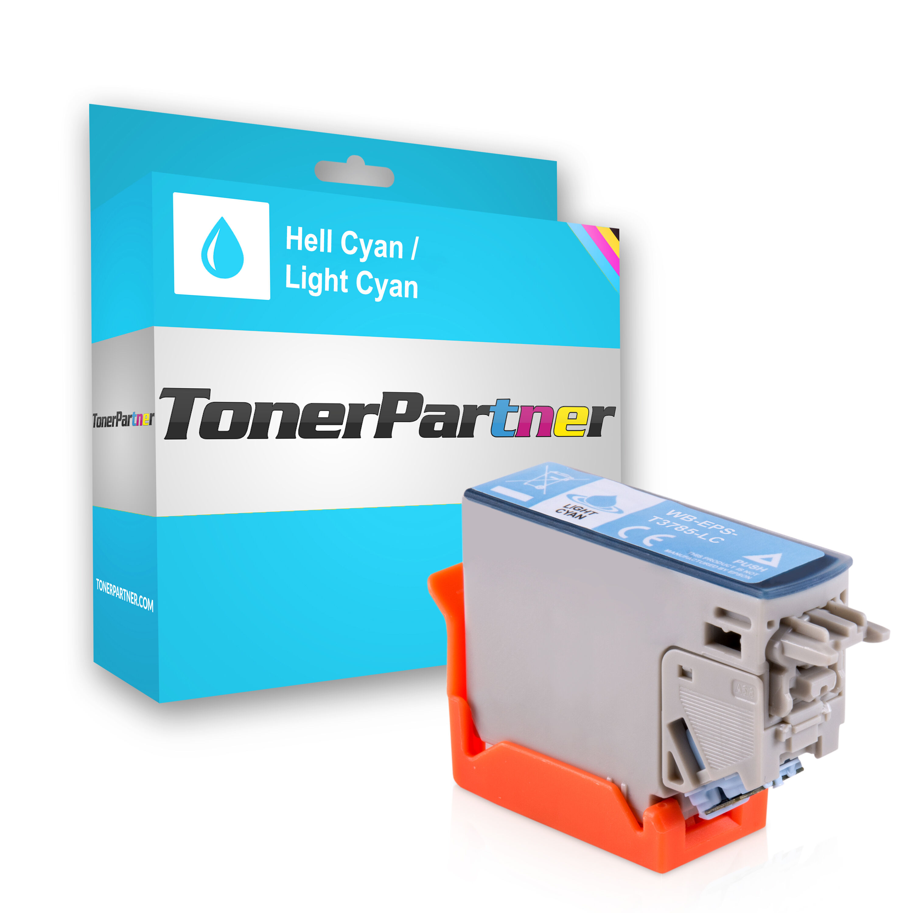 TonerPartner Kompatibel zu Epson C 13 T 37954010 / 378XL Tintenpatrone photocyan, 830 Seiten, 1,39 Rp pro Seite, Inhalt: 13 ml von TonerPartner