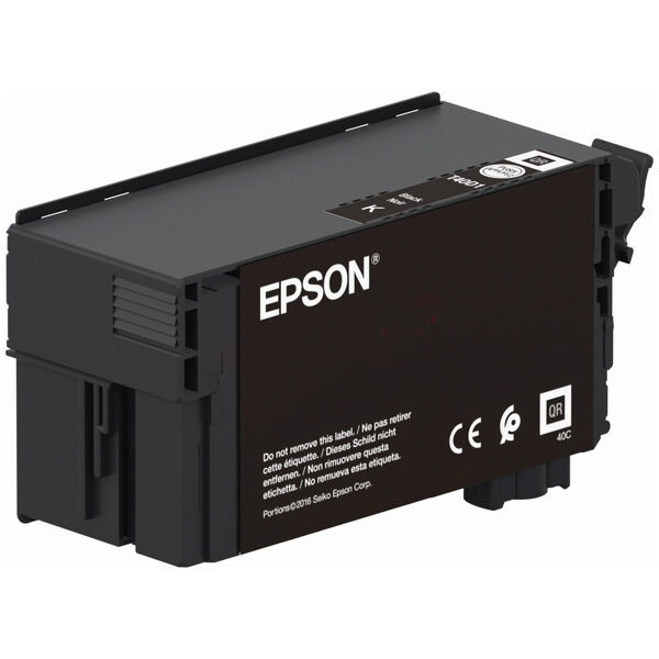 Epson Original Epson T40 / C 13 T 40D140 Tintenpatrone schwarz, Inhalt: 80 ml - ersetzt Epson T40 / C13T40D140 Druckerpatrone