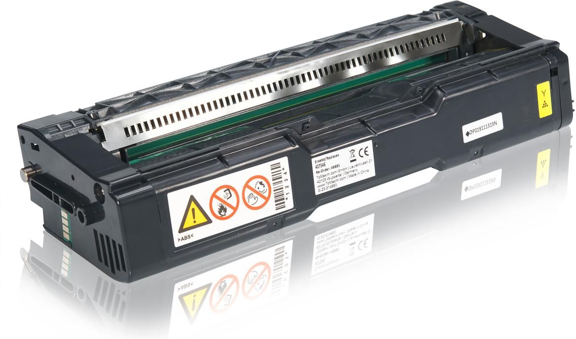 TonerPartner Kompatibel zu Ricoh SP C 260 DNw Toner (407546) gelb, 1.600 Seiten, 3,87 Rp pro Seite von TonerPartner