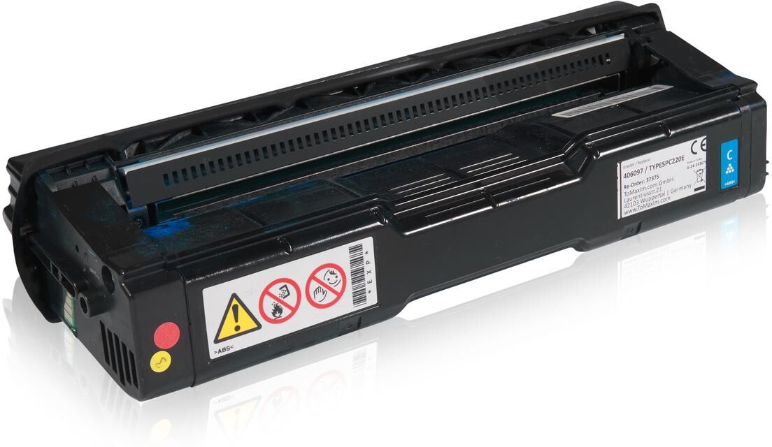 TonerPartner Kompatibel zu NRG SP C 220 S Toner (TYPE SPC 220 E / 406097) cyan, 2.000 Seiten, 2,93 Rp pro Seite von TonerPartner