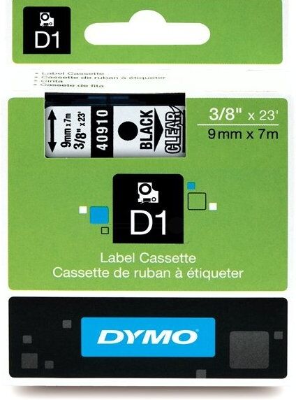 Dymo Original Dymo Labelmanager 350 Etiketten (S0720670 / 40910) multicolor 9mm x 7m - ersetzt Labels S0720670 / 40910 für Dymo Labelmanager350