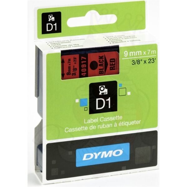 Dymo Original Dymo Labelmanager 210 D Etiketten (S0720720 / 40917) multicolor 9mm x 7m - ersetzt Labels S0720720 / 40917 für Dymo Labelmanager 210D