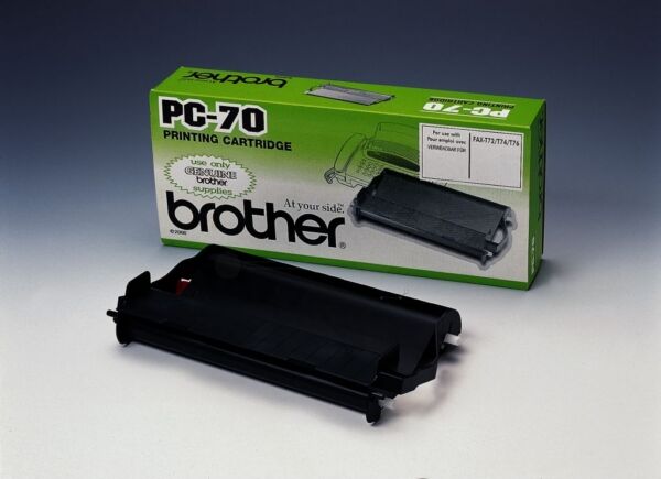 Brother Kompatibel zu EGT Galeo 3000 Inkfilm (PC-70) schwarz, 140 Seiten, 15,64 Rp pro Seite - ersetzt Thermo-Film PC70 für EGT Galeo3000 von Brother