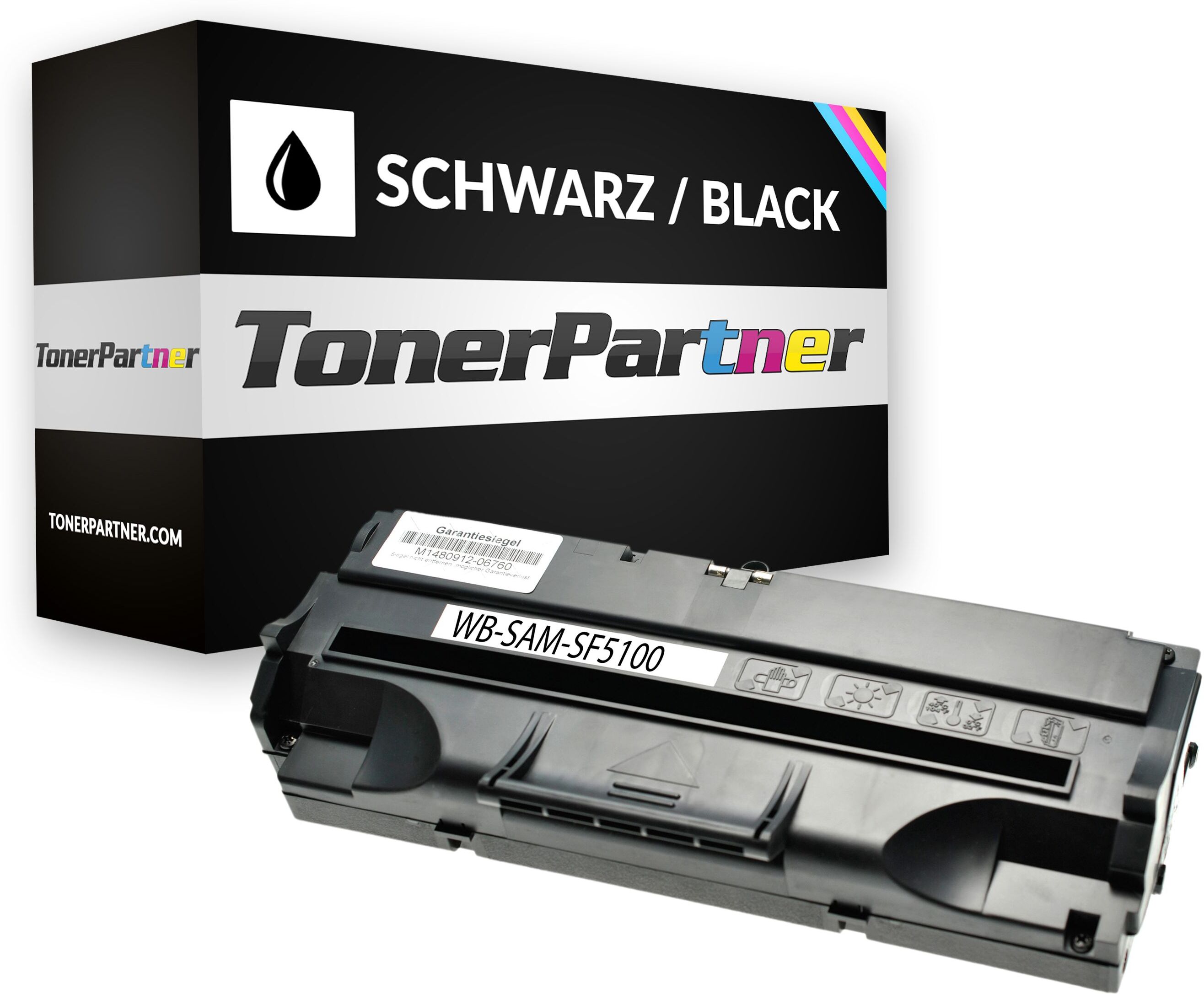 TonerPartner Kompatibel zu Samsung SF-535 E Toner (SF-5100 D3/ELS) schwarz, 3.000 Seiten, 1,54 Rp pro Seite von TonerPartner