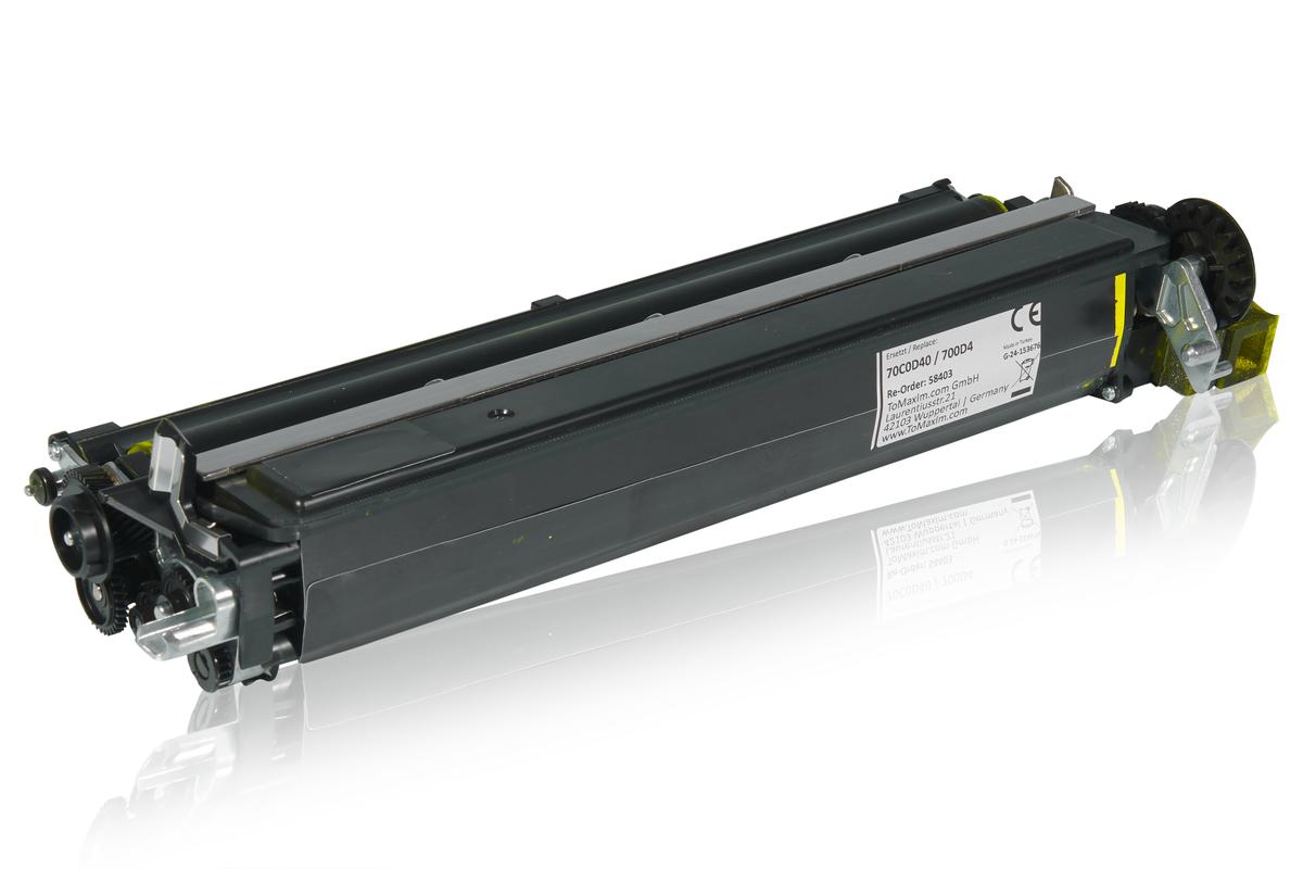 TonerPartner Kompatibel zu Lexmark CX 310 dn Entwicklereinheit (700D4 / 70C0D40) gelb, 40.000 Seiten, 0,09 Rp pro Seite von TonerPartner