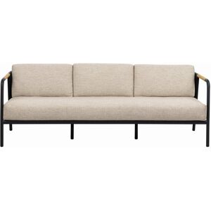 sofanella Designer Outdoor Sofa MAURITIUS 2-Sitzer Couch Designsofa 201cm Beige